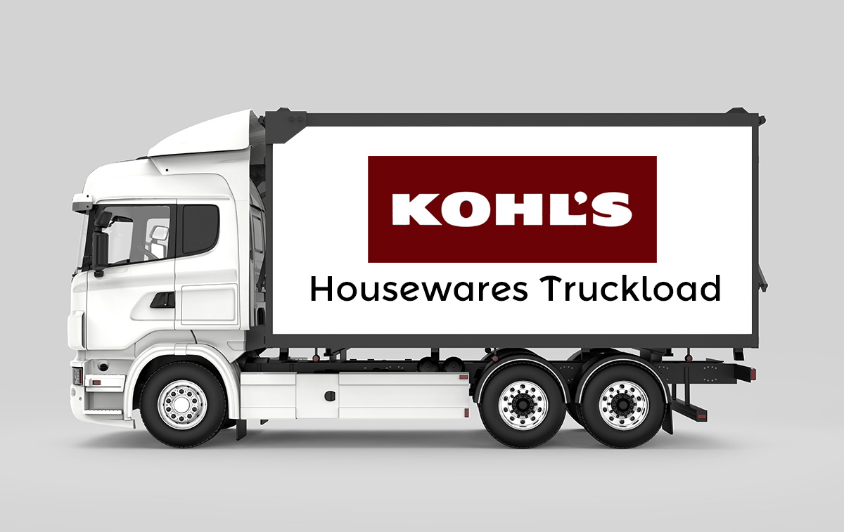 Kohl's Housewares Truckload